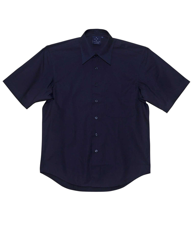 Winning Spirit Men's Teflon Executive Short Sleeve Shirt (BS08S)