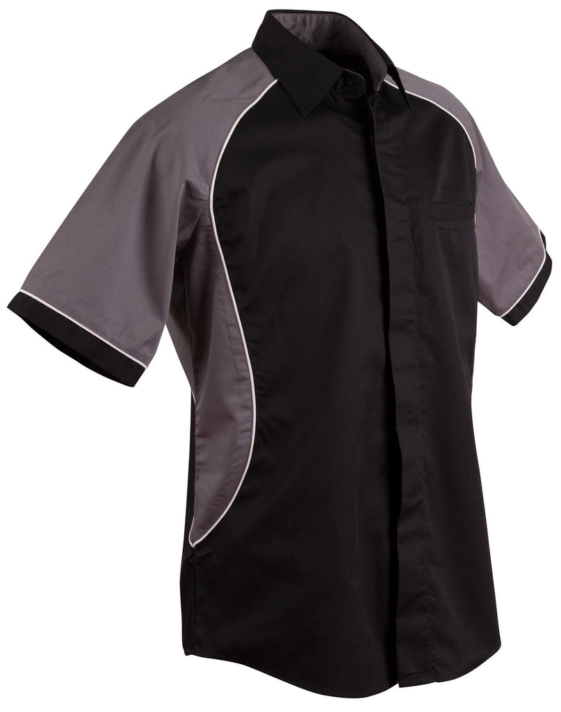 Winning Spirit Men's Arena Tri-colour Contrast Shirt (BS15)