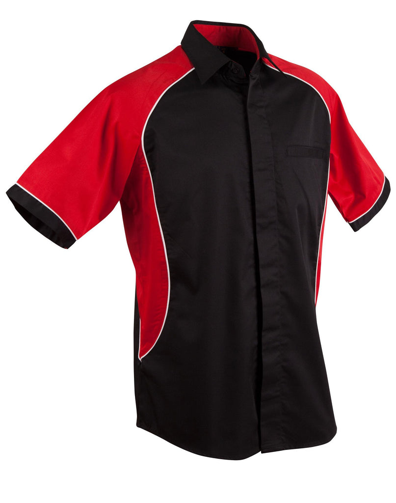 Winning Spirit Men's Arena Tri-colour Contrast Shirt (BS15)