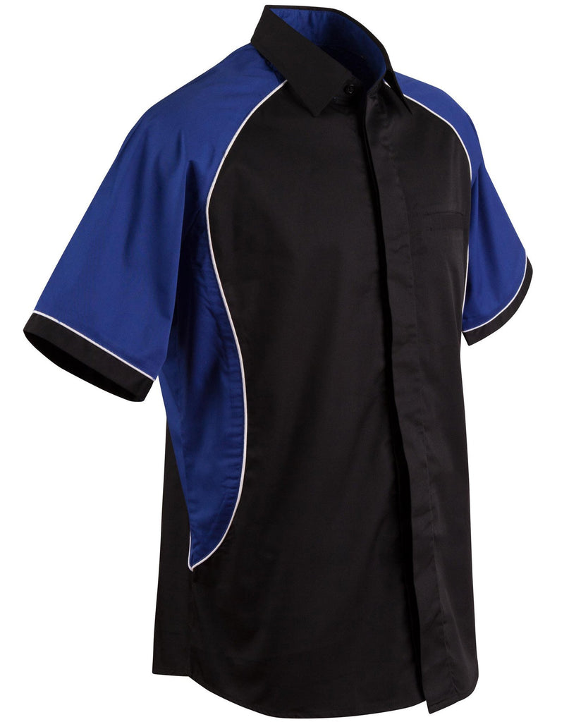 Winning Spirit Men's Arena Tri-colour Contrast Shirt (BS15)