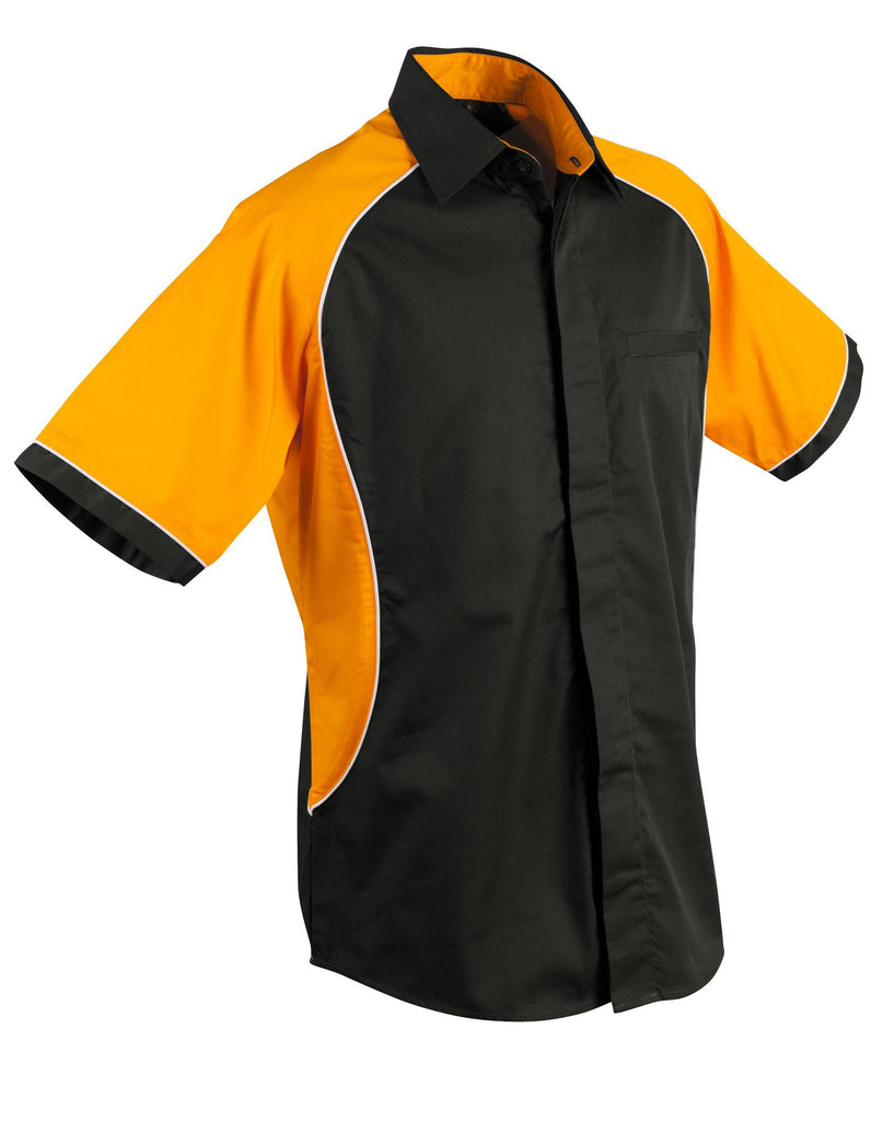 Winning Spirit Men's Arena Tri-colour Contrast Shirt (BS15)