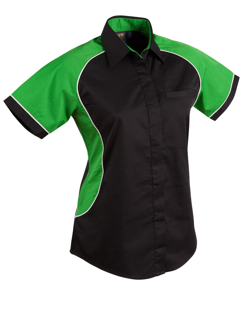 Winning Spirit Women's Arena Tri-colour Contrast Shirt (BS16)