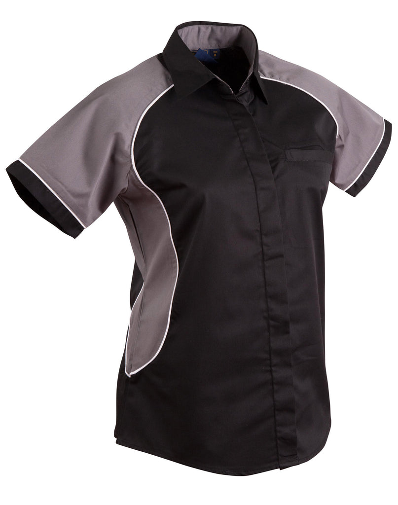 Winning Spirit Women's Arena Tri-colour Contrast Shirt (BS16)