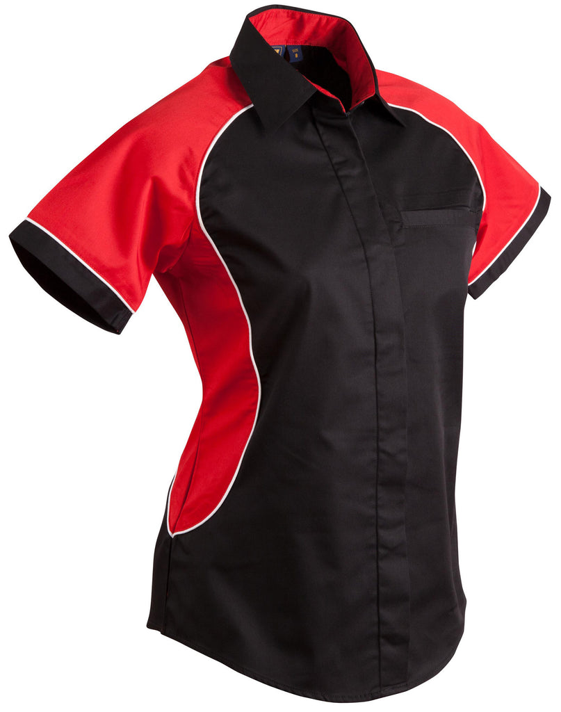 Winning Spirit Women's Arena Tri-colour Contrast Shirt (BS16)