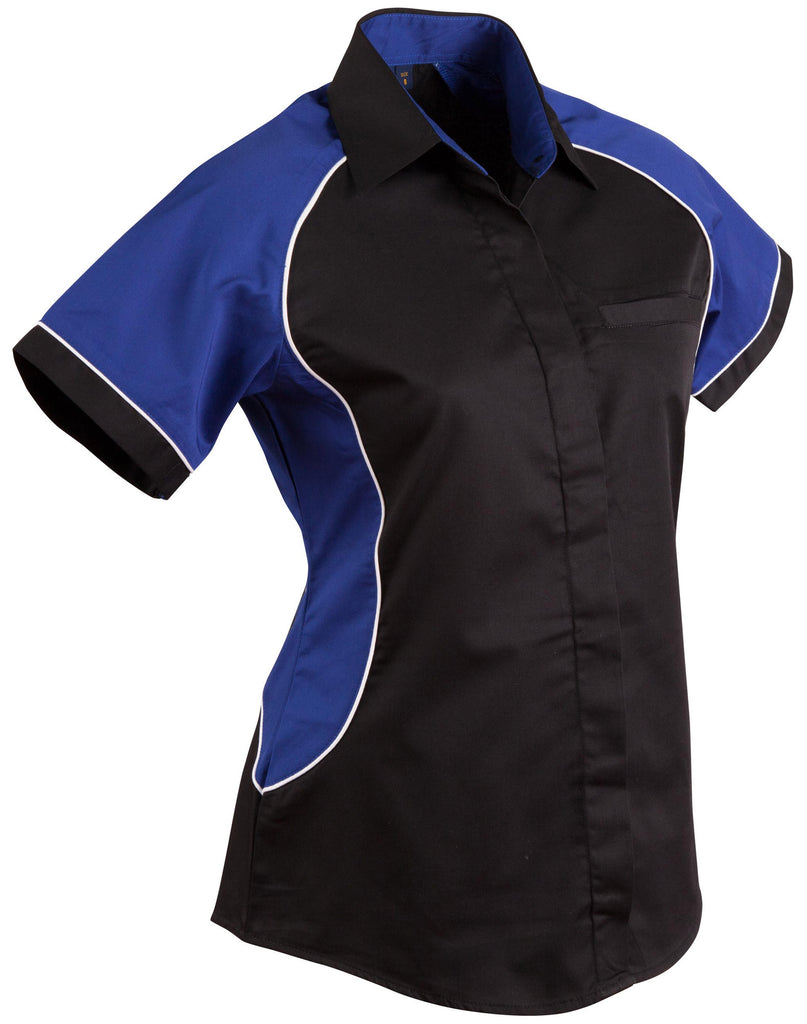 Winning Spirit Women's Arena Tri-colour Contrast Shirt (BS16)