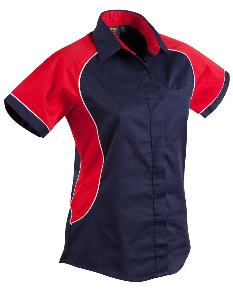 Winning Spirit Women's Arena Tri-colour Contrast Shirt (BS16)