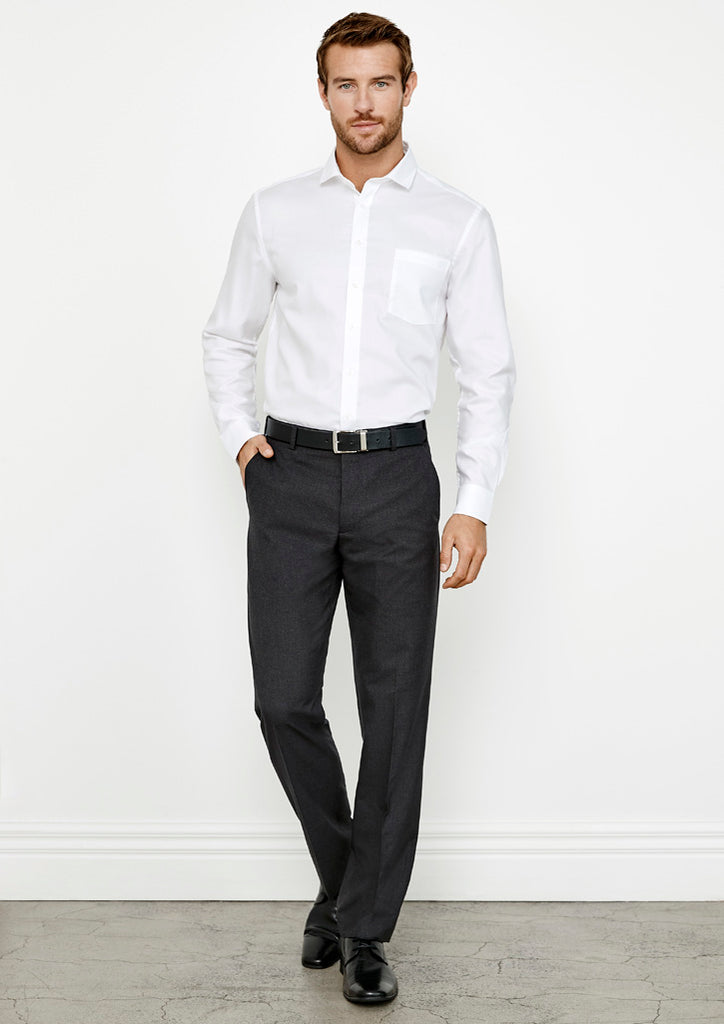 Biz Collection Mens Classic Flat Front Pant (BS29210)