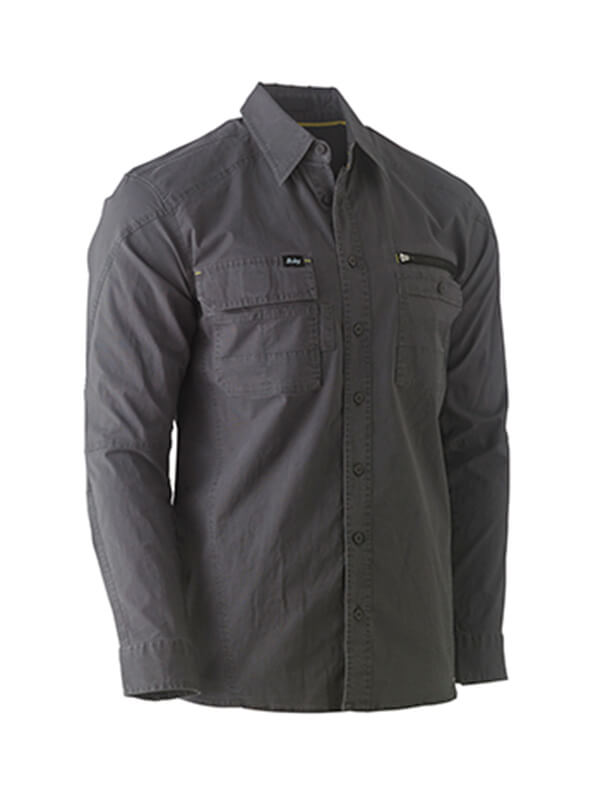 Bisley Flex & Move Utility Work Shirt - Long Sleeve (BS6144)