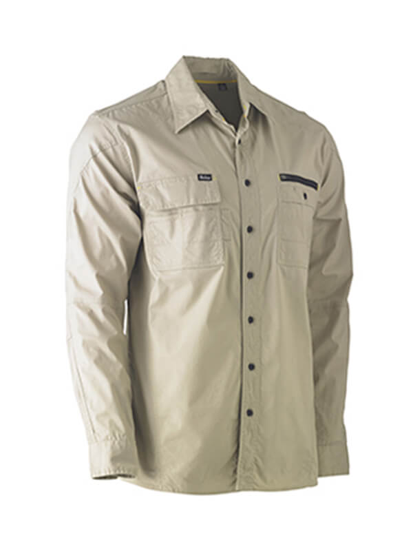 Bisley Flex & Move Utility Work Shirt - Long Sleeve (BS6144)