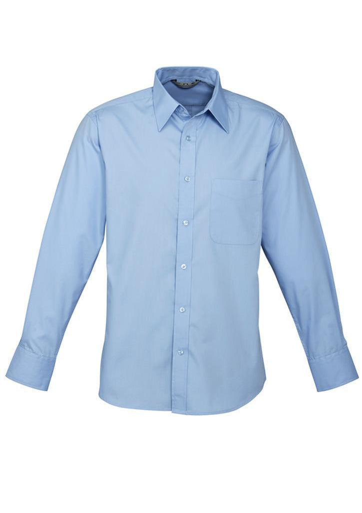 Biz Collection Mens Base Long Sleeve Shirt (S10510)