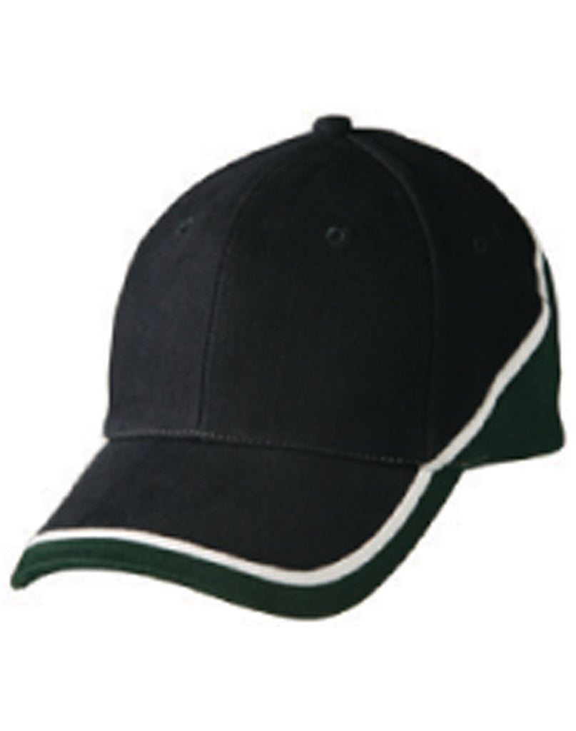 Winning Spirit Tri Contrast Colours Cap (CH38)