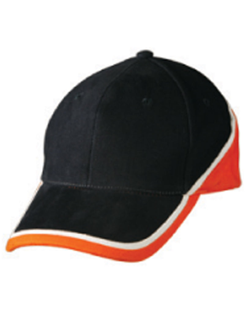 Winning Spirit Tri Contrast Colours Cap (CH38)