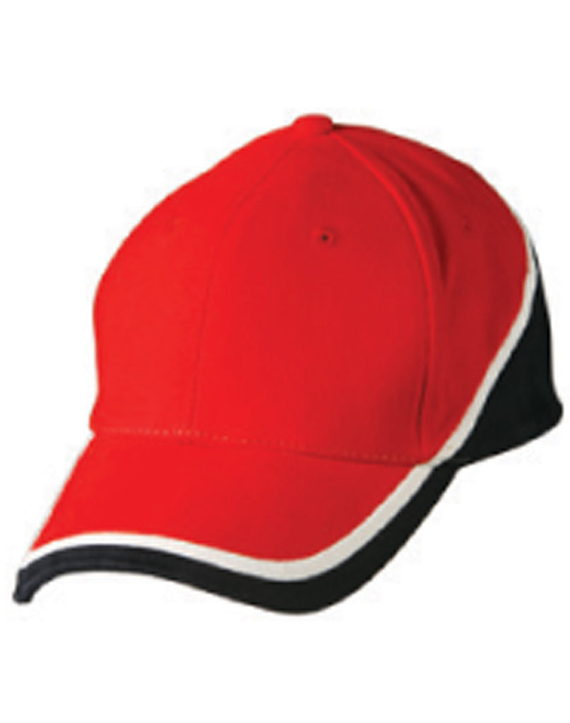 Winning Spirit Tri Contrast Colours Cap (CH38)