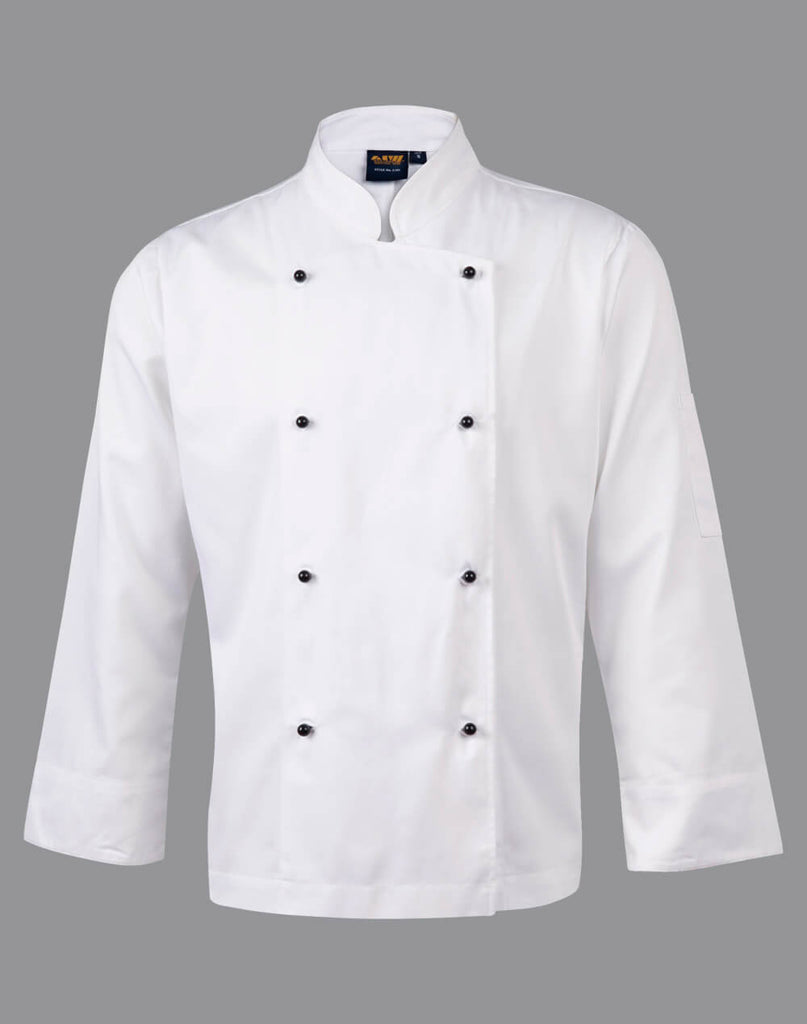 Winning Spirit Traditional Chef's Jacket Long Sleeve (CJ01)