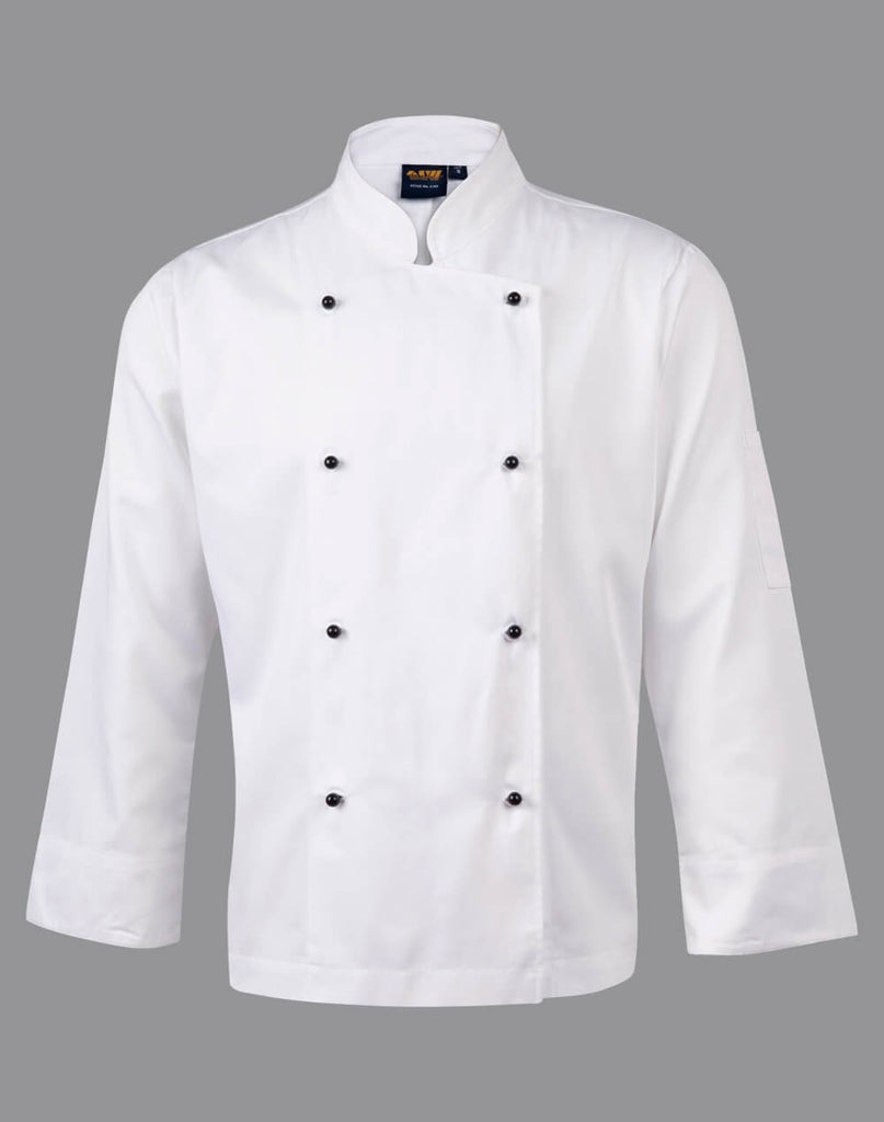 Winning Spirit Traditional Chef's Jacket Long Sleeve (CJ01)
