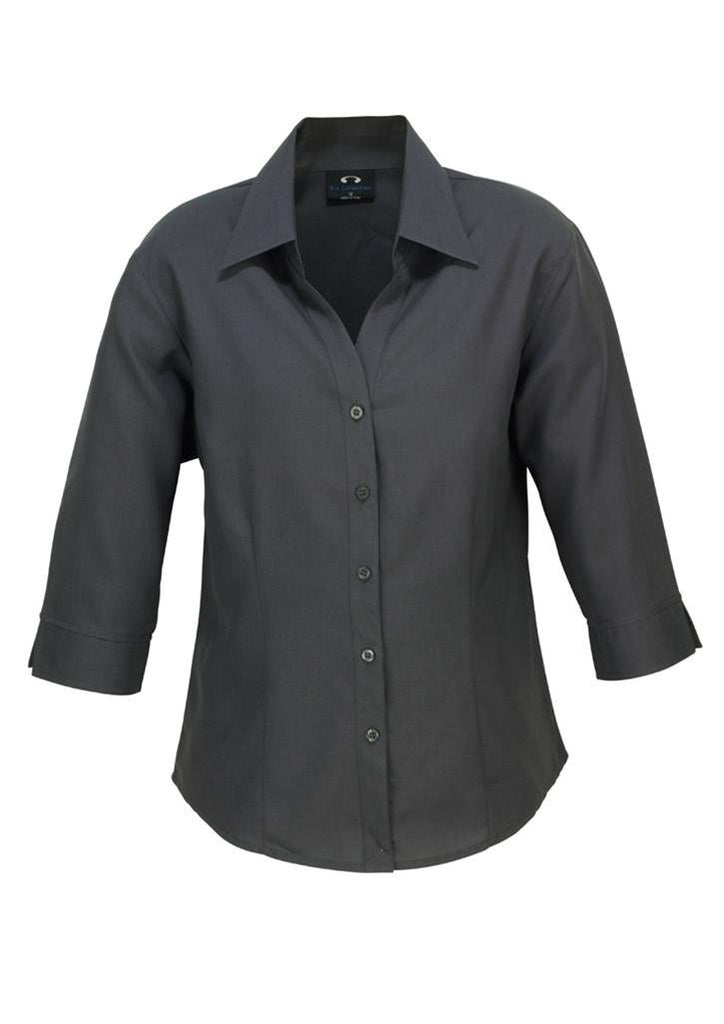 Biz Collection Ladies Plain Oasis Shirt-3/4 Sleeve (LB3600)