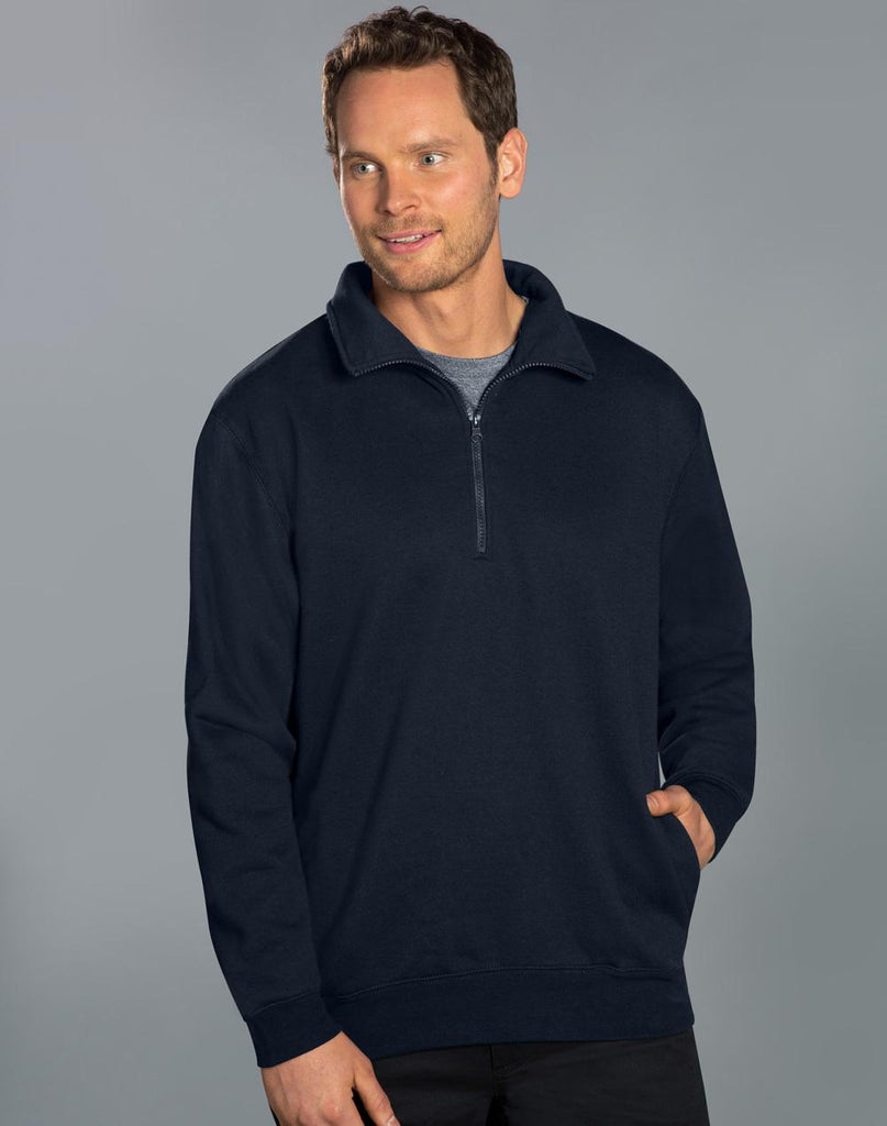 Winning Spirit 1/2 Zip Fleecy Sweat Top (FL02)