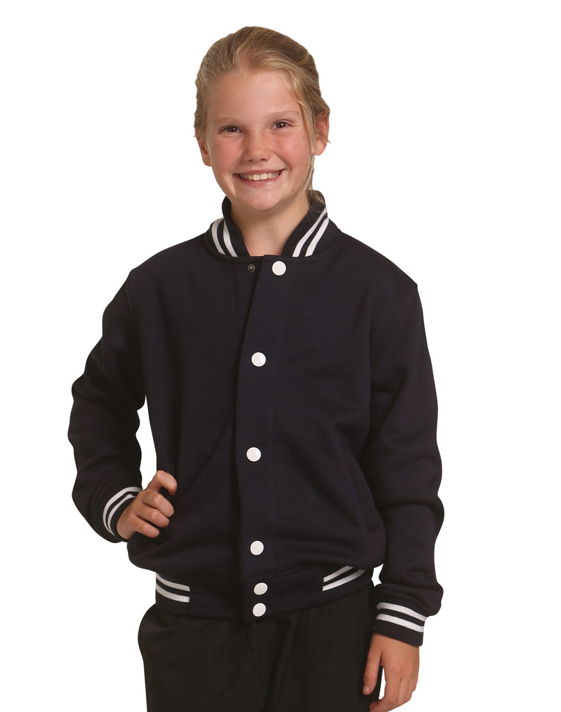 Winning Spirit Kid's Fleece Varsity Jacket (FL11K)