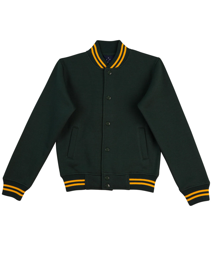 Winning Spirit Unisex Fleece Varsity Jacket (FL11)