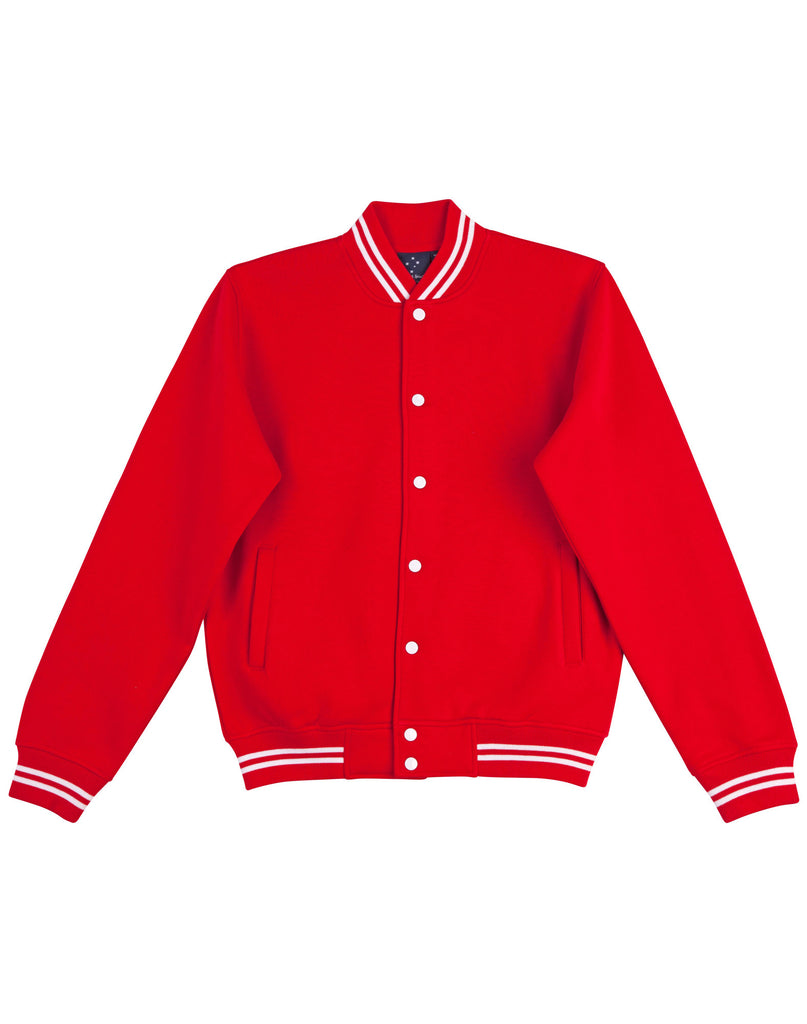 Winning Spirit Unisex Fleece Varsity Jacket (FL11)