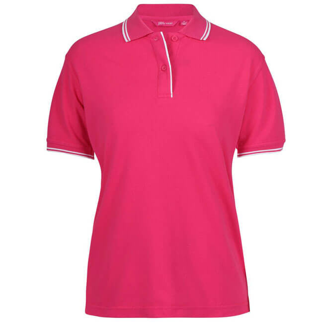Jb's Ladies Contrast Polo 3rd ( 1 Color ) (2LCP)