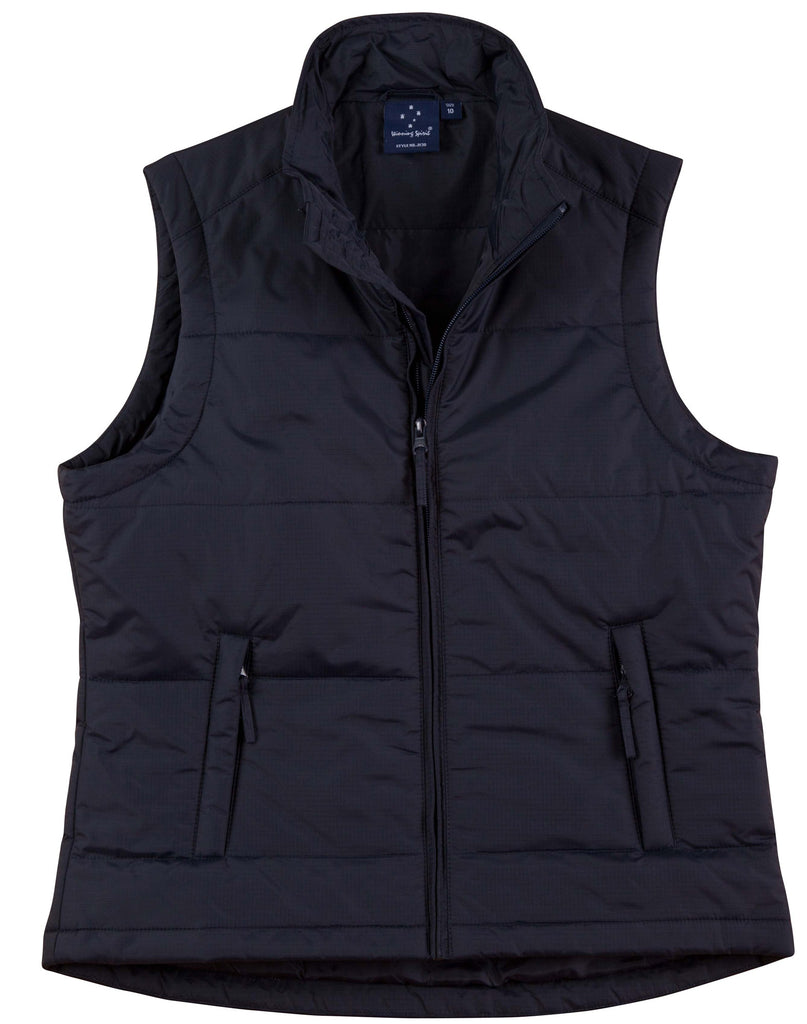 Winning Spirit Ladies' Nylon Rip-stop Padded Vest (JK30)
