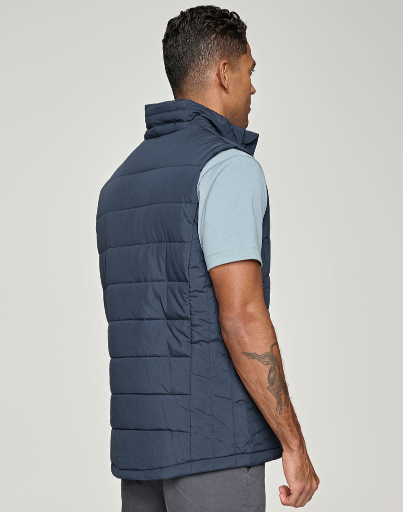 Winning Spirit Sustainable Insulated Puffer Vest (3D Cut) Men's (JK61) Media 1 of 22