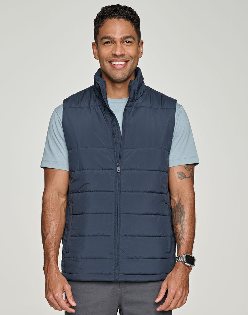 Winning Spirit Sustainable Insulated Puffer Vest (3D Cut) Men's (JK61) Media 1 of 22
