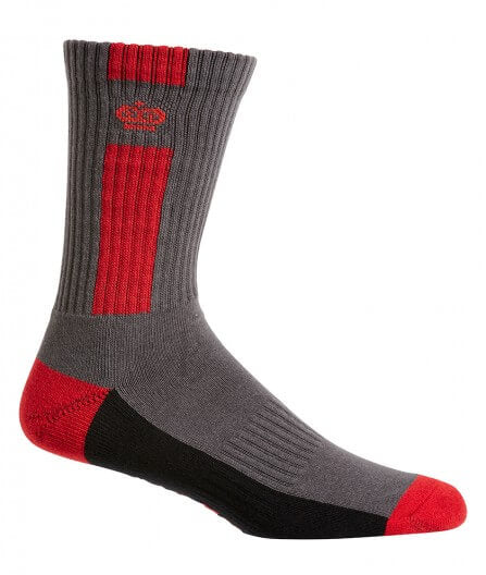 King Gee Men's Crew Cotton Work Sock - 5 Pack (K09035)