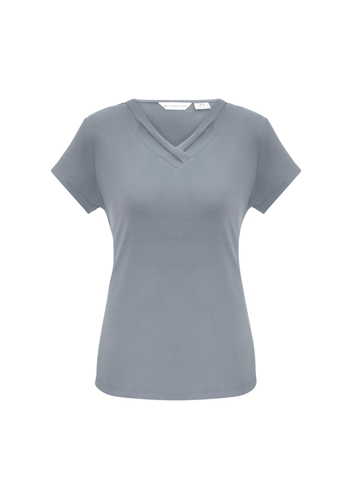 Biz Collection Ladies Lana Short Sleeve Top-(K819LS)