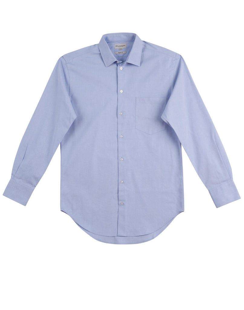 Winning Spirit Men's CVC Oxford Long Sleeve Shirt (M7040L)