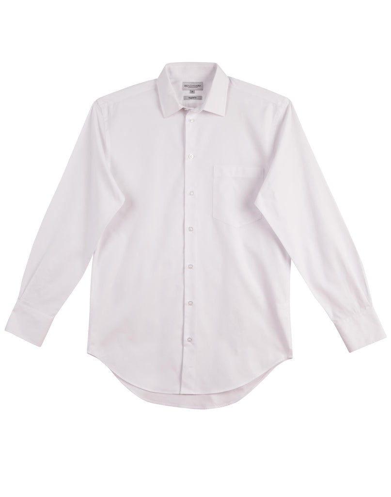 Winning Spirit Men's CVC Oxford Long Sleeve Shirt (M7040L)