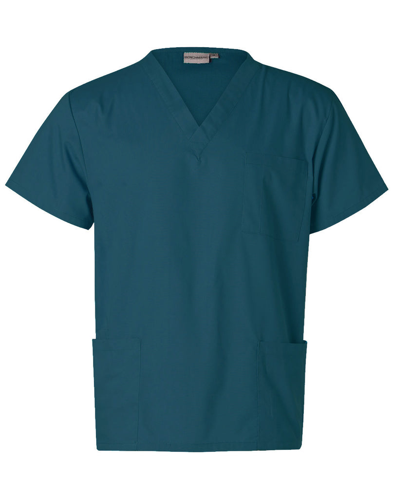 Winning Spirit Unisex Scrubs Short Sleeve Tunic Top (M7630)