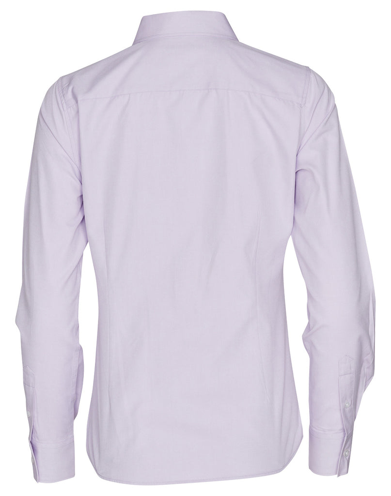 Winning Spirit Women's CVC Oxford Long Sleeve Shirt (M8040L)