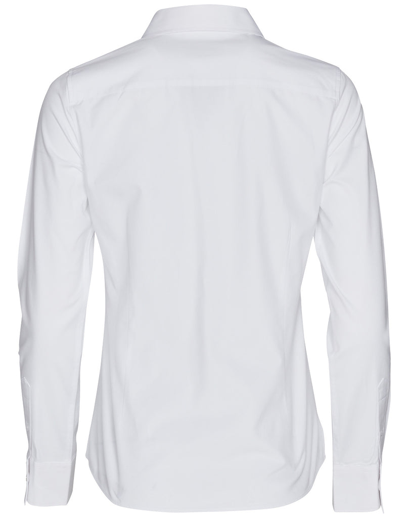 Winning Spirit Women's CVC Oxford Long Sleeve Shirt (M8040L)