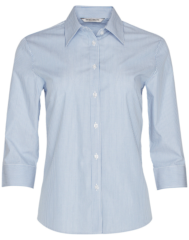 Winning Spirit Women's Balance Stripe 3/4 Sleeve Shirt (M8233)