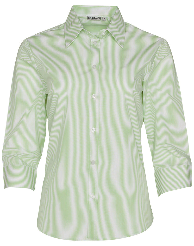 Winning Spirit Women's Balance Stripe 3/4 Sleeve Shirt (M8233)