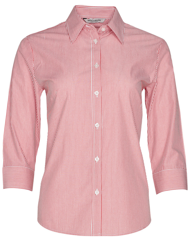 Winning Spirit Women's Balance Stripe 3/4 Sleeve Shirt (M8233)