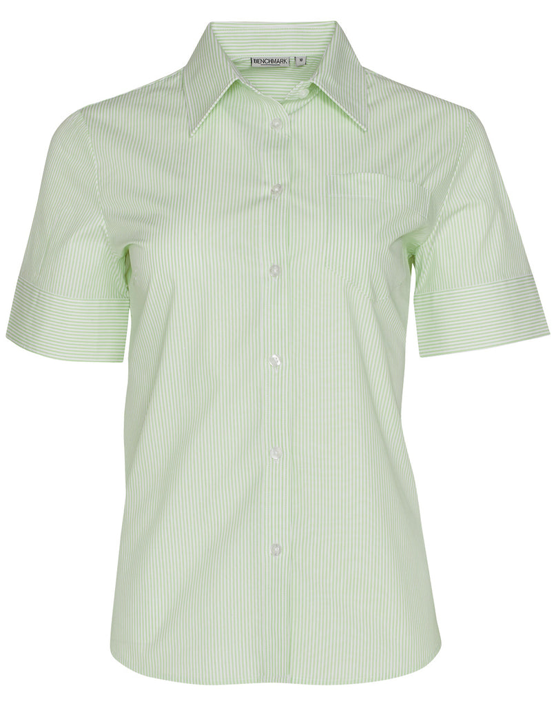 Winning Spirit Women's Balance Stripe Short Sleeve Shirt (M8234)