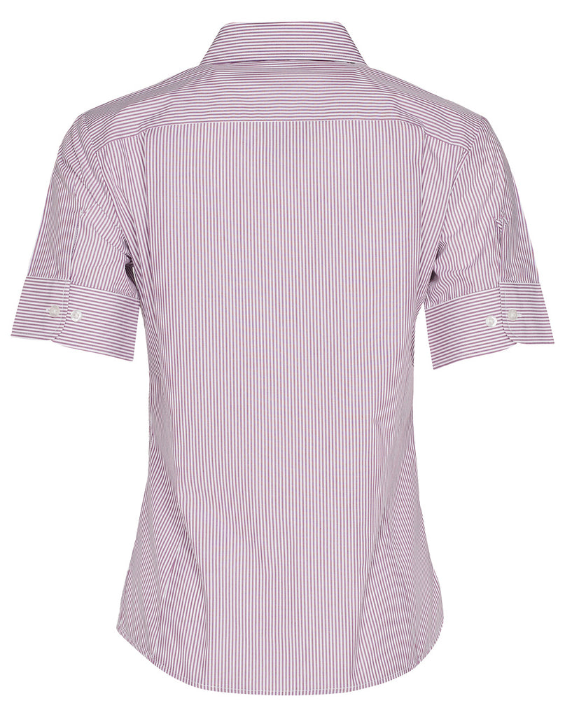 Winning Spirit Women's Balance Stripe Short Sleeve Shirt (M8234)