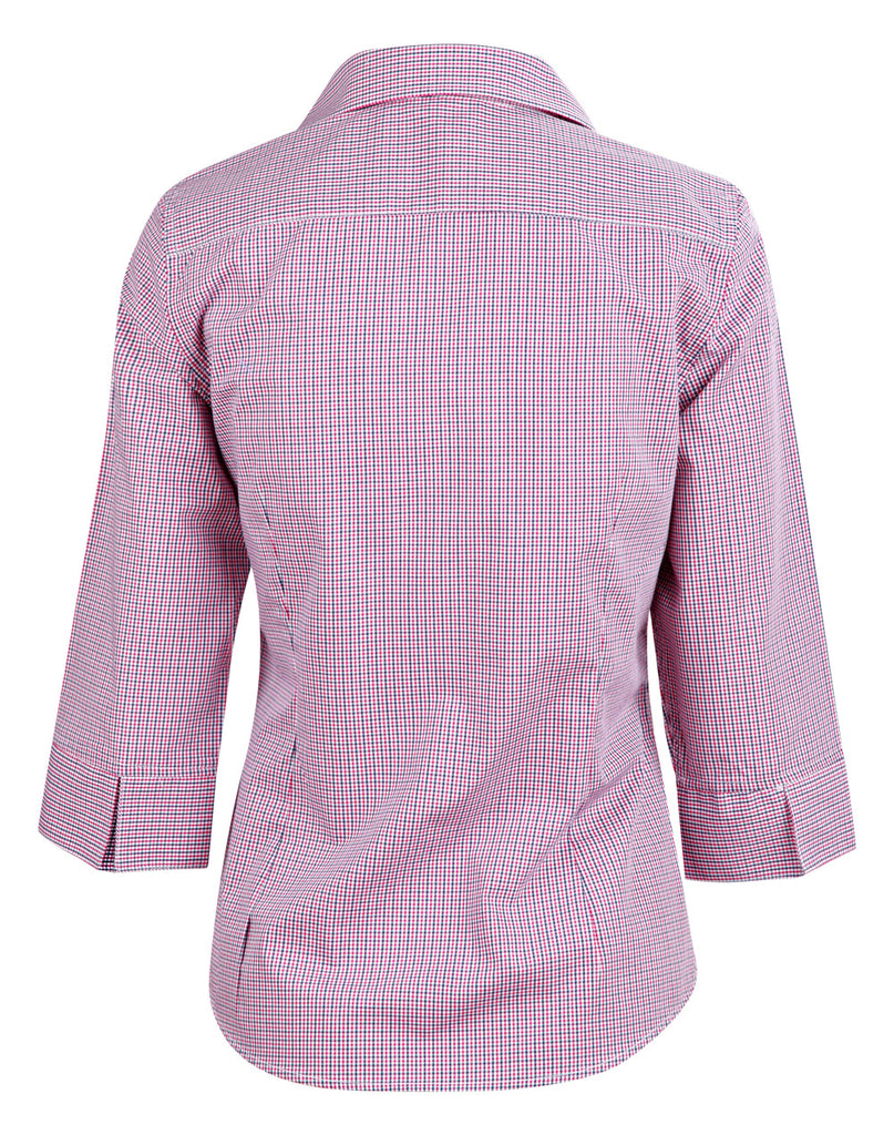 Winning Spirit Ladies Two Tone Mini Gingham 3/4 (M8340Q)