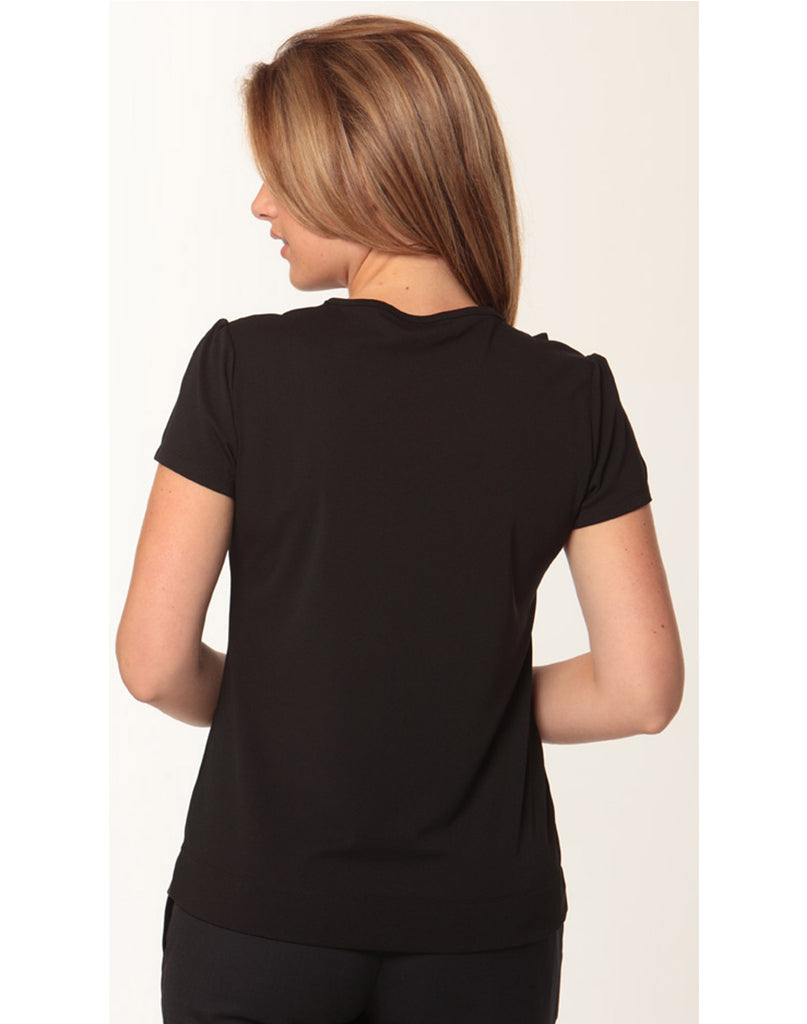 Winning Spirit Women's Ruffle Front Blouse (M8820)