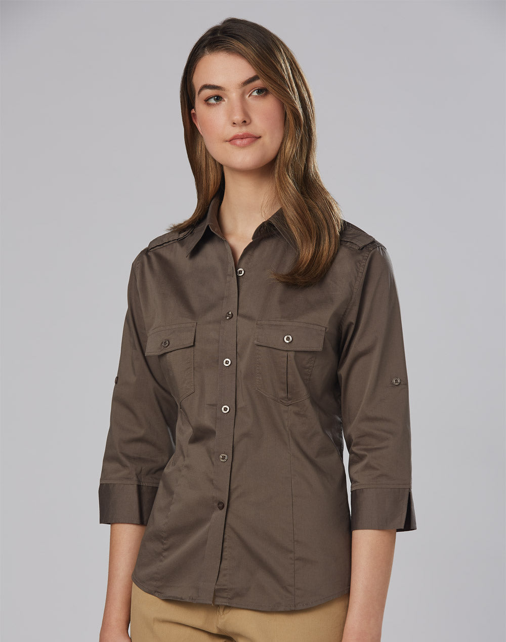 womens military shirts