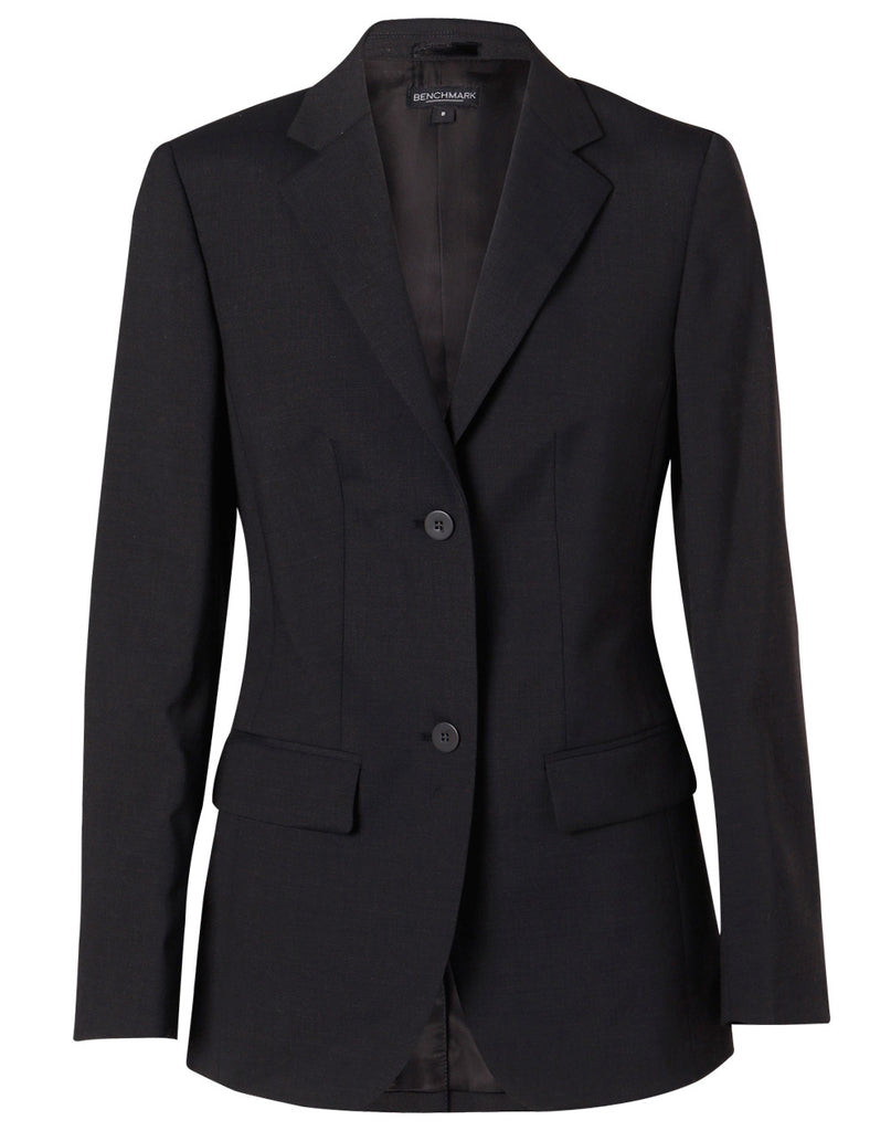 Winning Spirit Women's Wool Blend Stretch Mid Length Jacket (M9200)