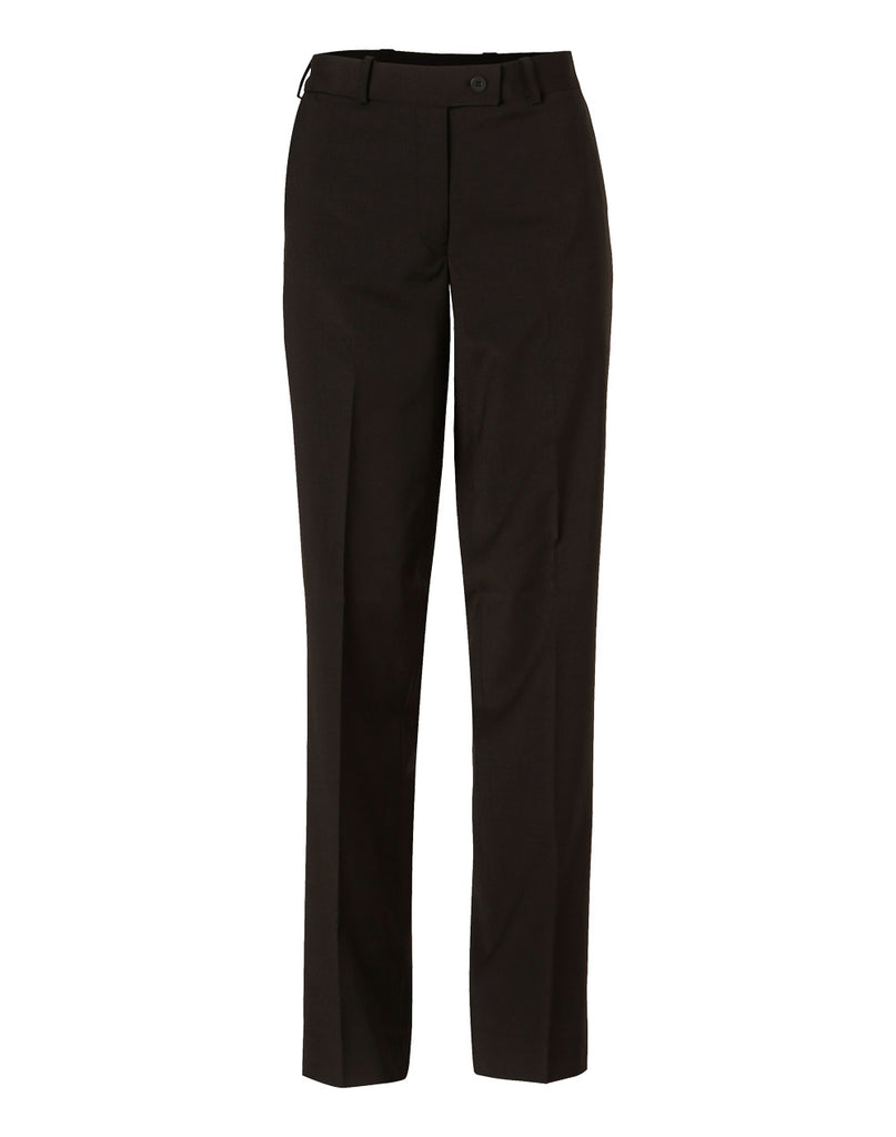 Winning Spirit Women's Wool Blend Stretch Slim Leg Flexi Waist Pants (M9400)