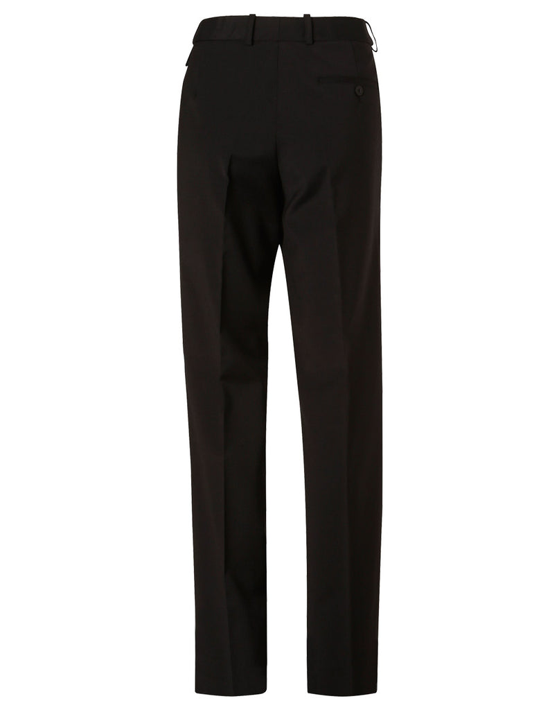 Winning Spirit Women's Wool Blend Stretch Slim Leg Flexi Waist Pants (M9400)