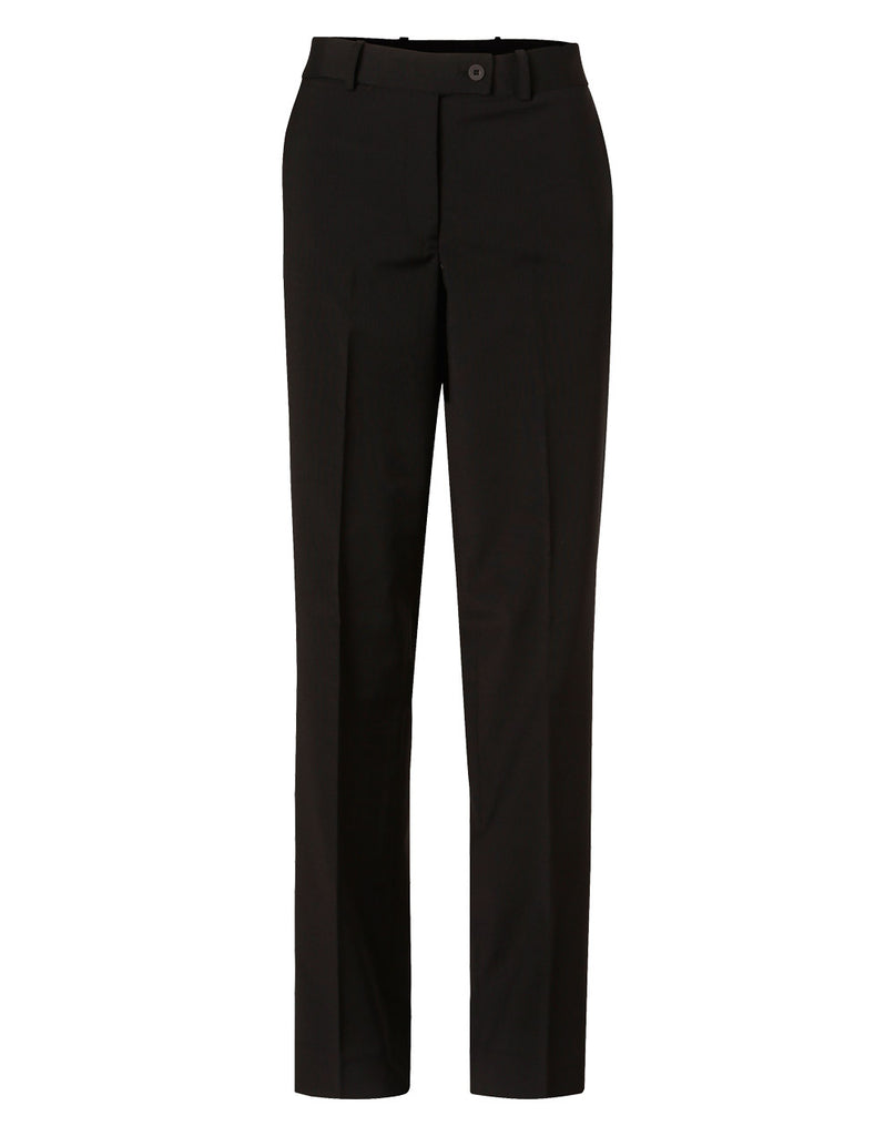 Winning Spirit Women's Wool Blend Stretch Slim Leg Flexi Waist Pants (M9400)