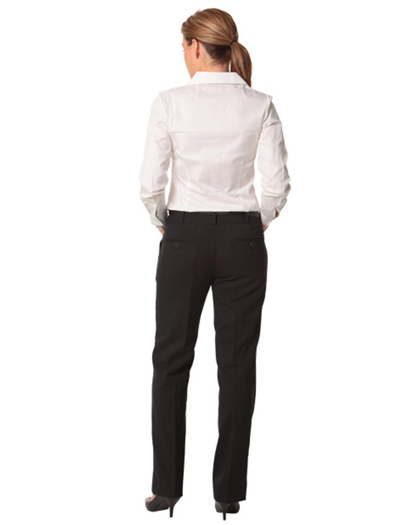 Winning Spirit Women's Wool Blend Stretch Low Rise Pants (M9410)
