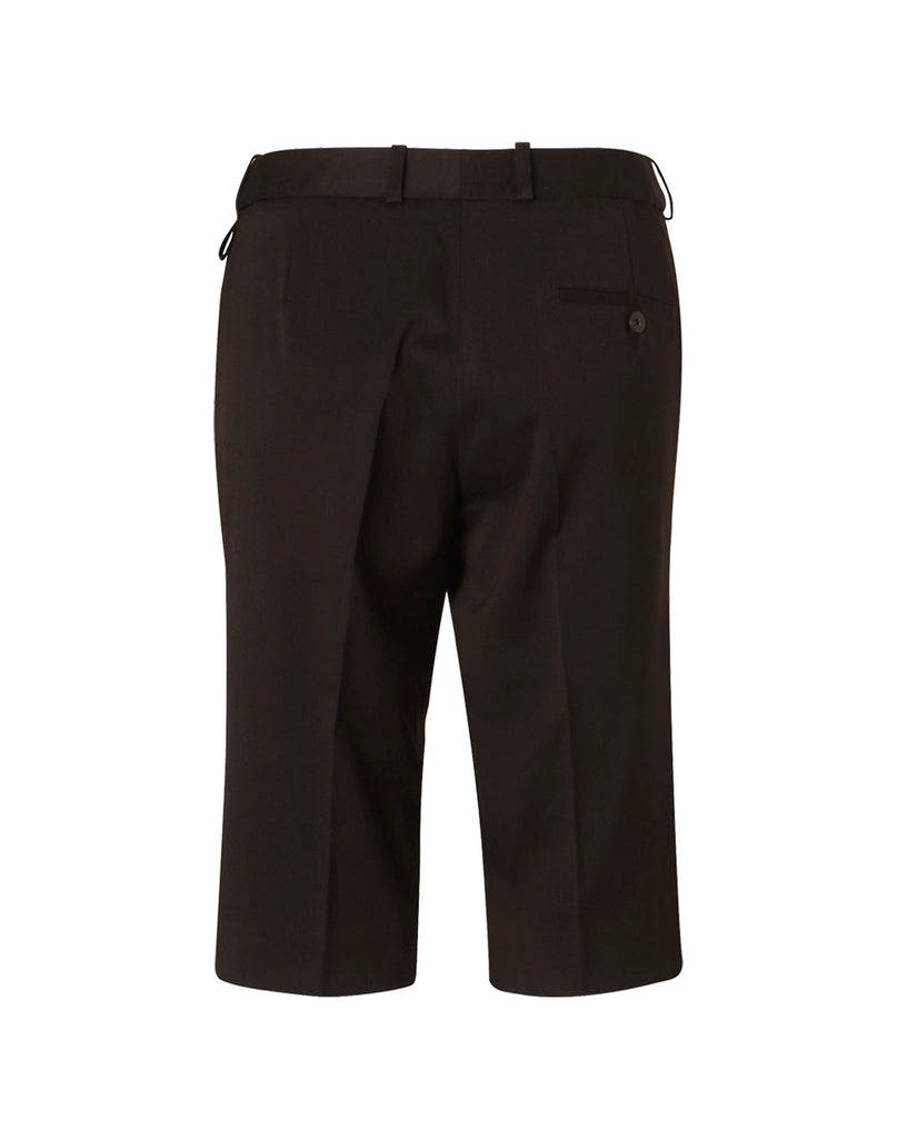 Winning Spirit Women's Poly/Viscose Stretch Knee Length Flexi Waist Shorts (M9441)