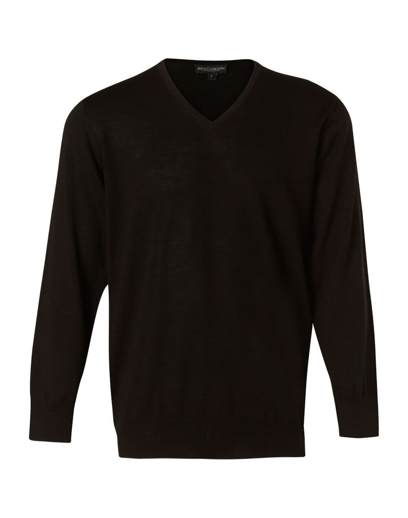 Winning Spirit Men's V-Neck Long Sleeves Jumper (M9502)